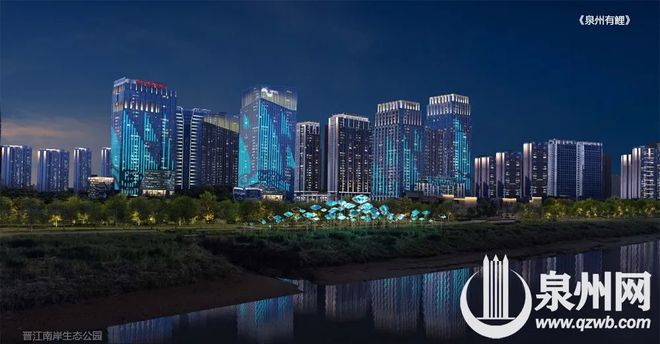 力争春节前亮灯！泉州中心市区夜景工程二期效果图来了(图6)