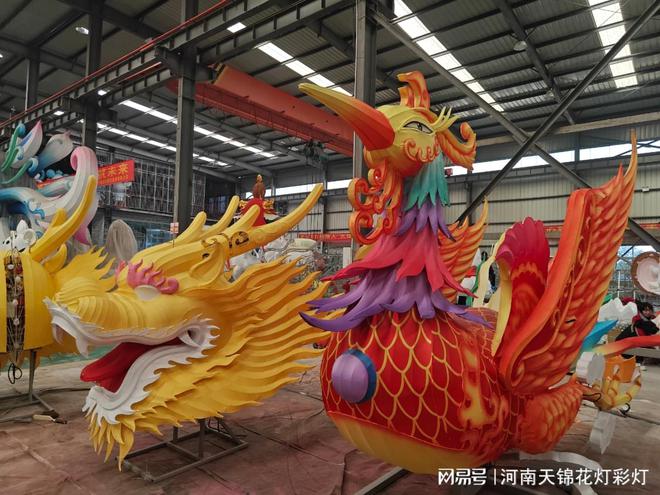 春节“夜游灯会”点亮夜经济河南天锦花灯源头实力厂家(图2)