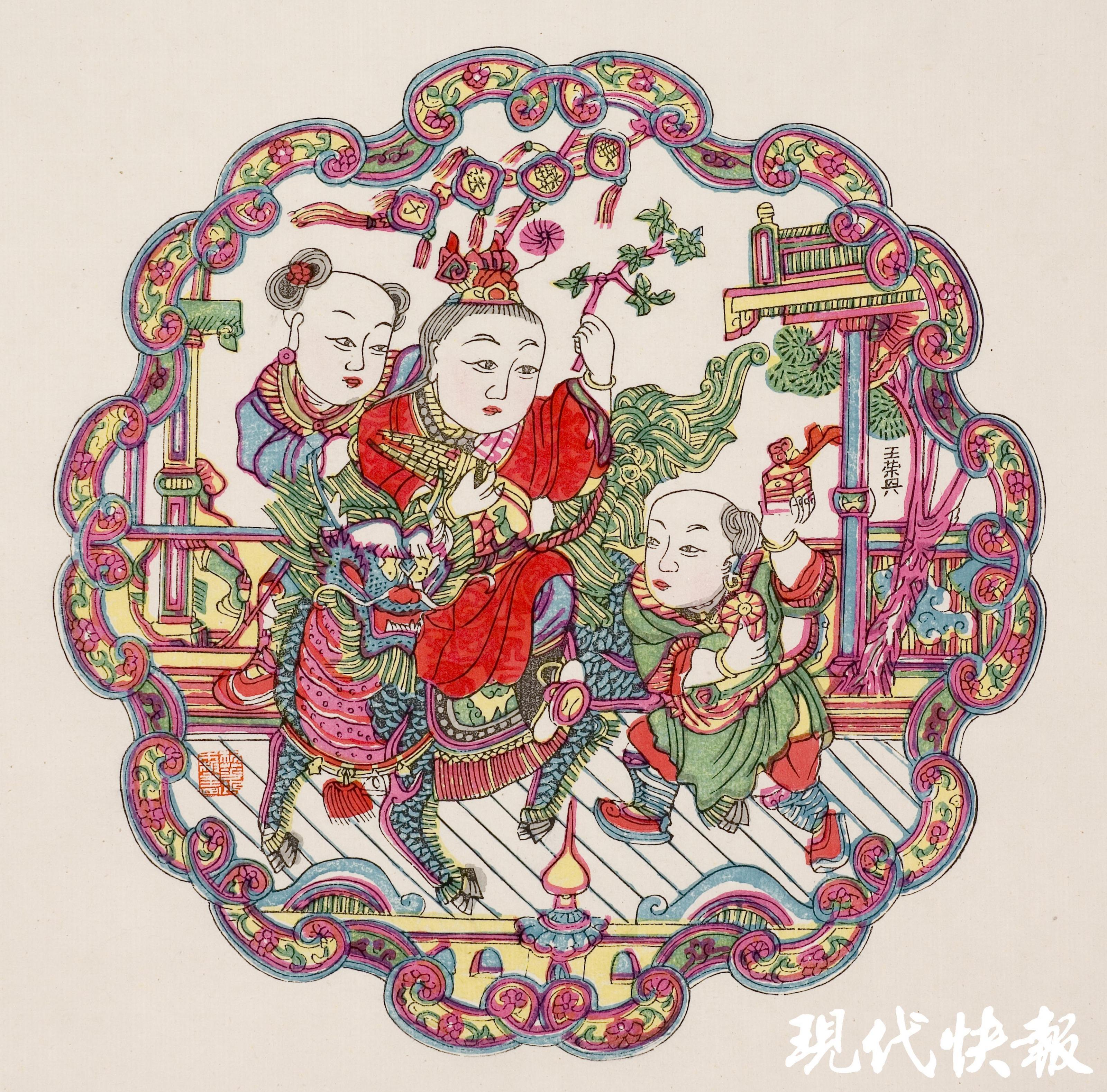 文化中国行｜春节成世界级非遗江苏秦淮灯会、桃花坞年画、泰伯庙会在列(图3)