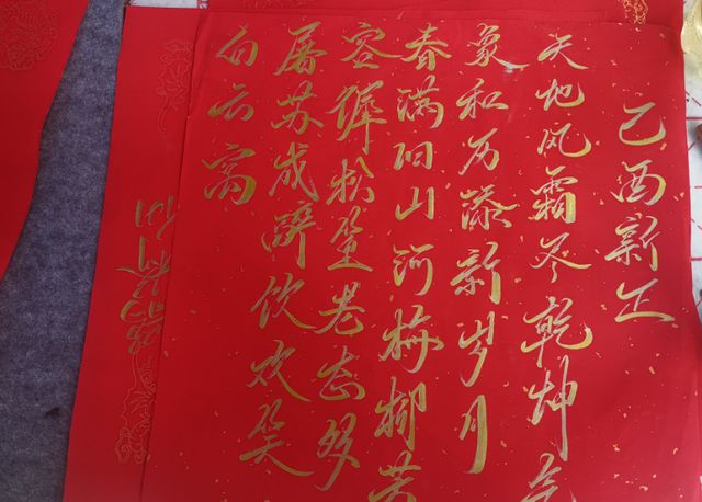 祥蛇墨韵润文华携手共同庆新春(图2)