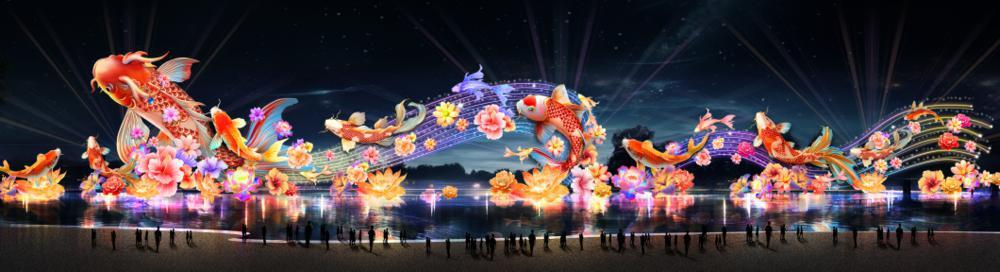 20米超大凤冠！广州新春灯会明年1月16日震撼开启(图3)