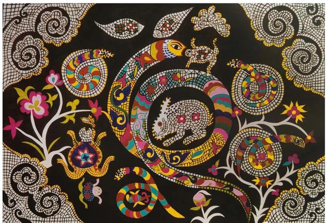 私藏4个冷门的新年蛇纹老祖宗的审美绝了！看完这篇蛇年巳巳如(图20)