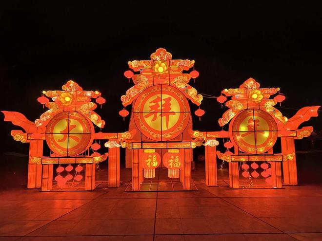 烟台2025新春赏花灯最全攻略来啦！一起感受满城浓浓年味(图4)