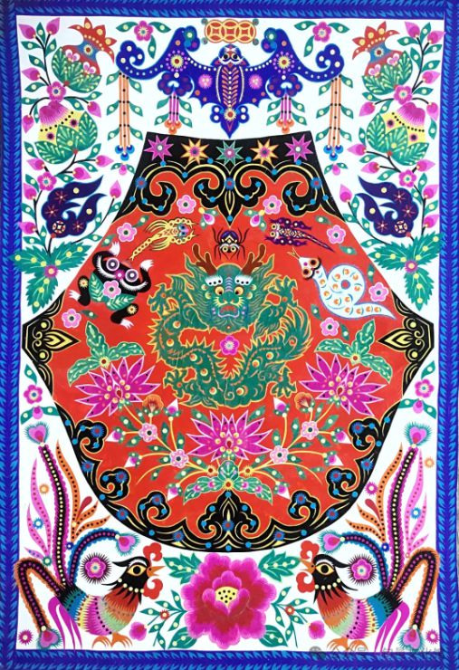 春节话非遗丨陕西剪纸剪出“非遗春节”的诗意画卷(图3)