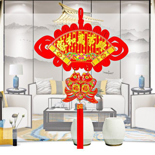 新年装饰居家客厅一定要买这几款春节挂件家家喜气洋洋(图4)