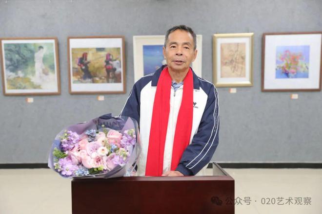 海珠区艺术名家工作室迎春美术作品展在凤阳街文化活动中心开幕(图6)