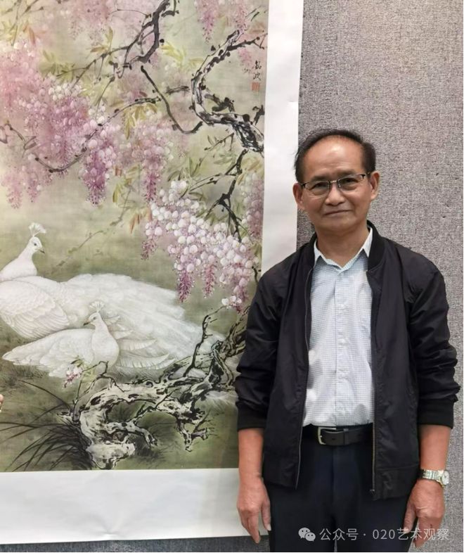 海珠区艺术名家工作室迎春美术作品展在凤阳街文化活动中心开幕(图12)