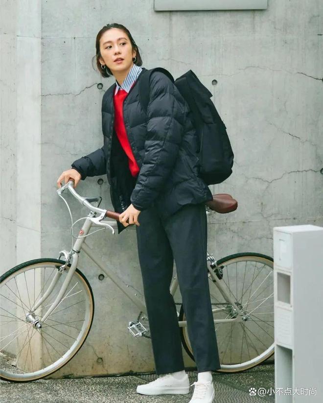 小个子不到155过年想穿羽绒服的就记住3个显高新年氛围穿搭法(图7)