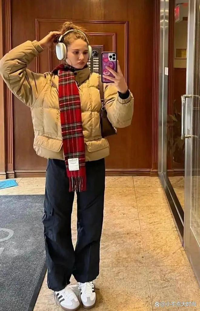 小个子不到155过年想穿羽绒服的就记住3个显高新年氛围穿搭法(图11)