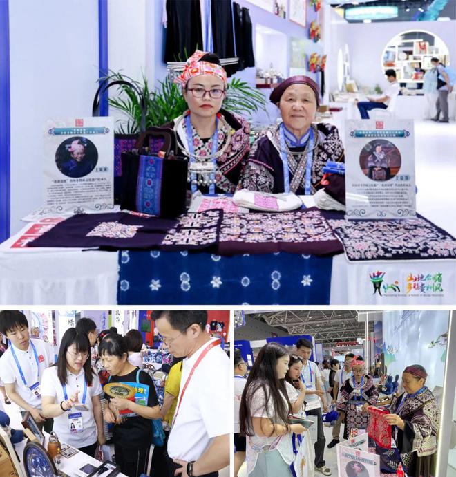 “贵阳礼物”携《非遗金镶宝五凤冠》等新品亮相深圳文博会(图3)