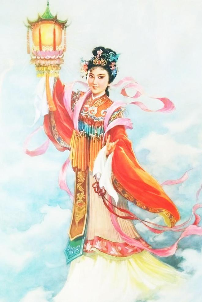 中国年画美女图真的美极了！(图1)