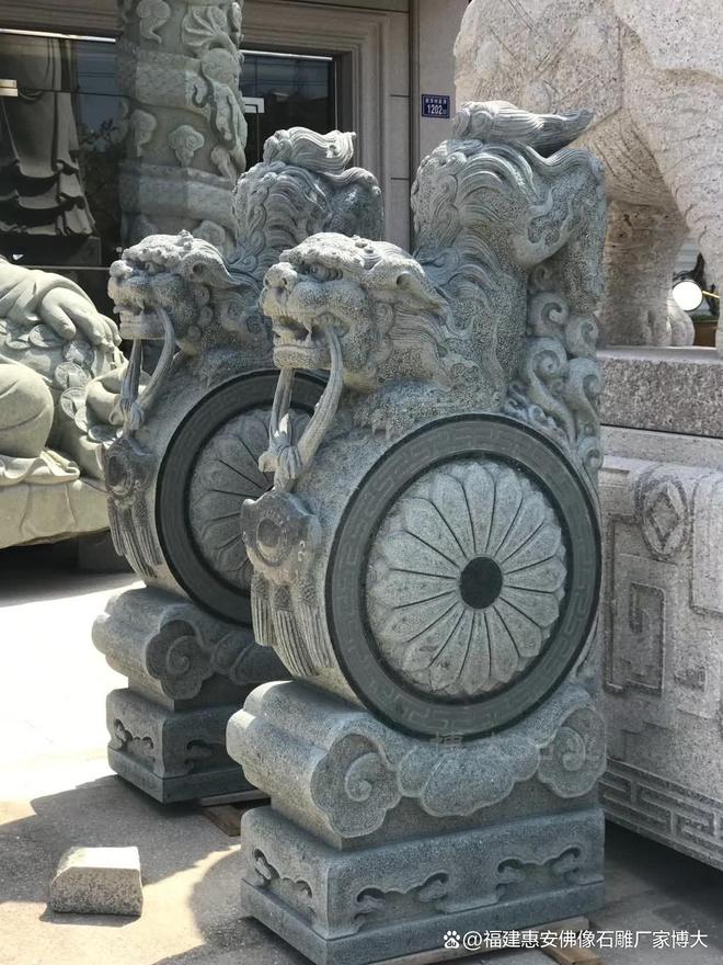 石雕抱鼓石在现代景观中的创新(图4)