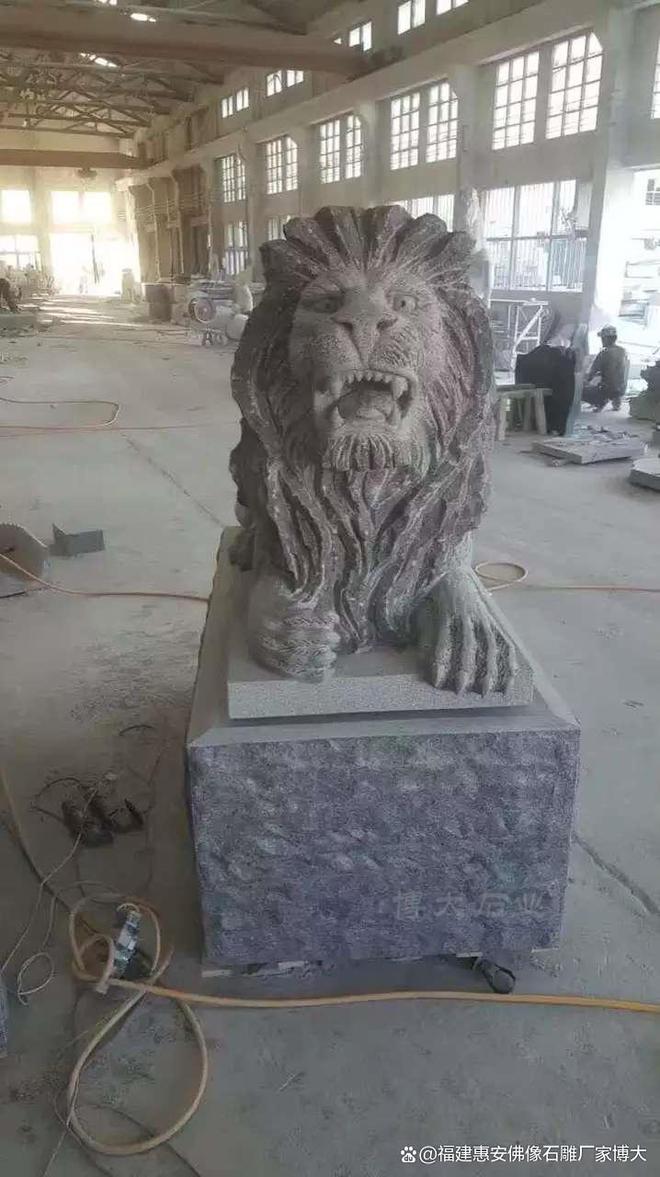 石雕港币狮在传统建筑中的作用(图3)