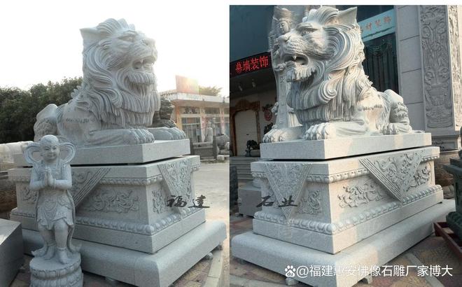 石雕港币狮在传统建筑中的作用(图1)