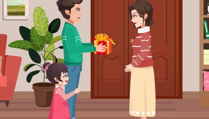 • 水果礼盒：选择应季水果如橙子(图1)