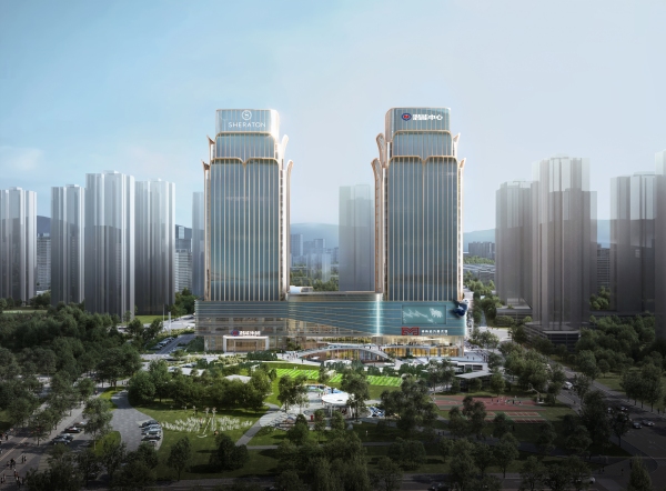 区域功能配套再升级 大渡口区举行潜能喜来登酒店签约仪式(图1)
