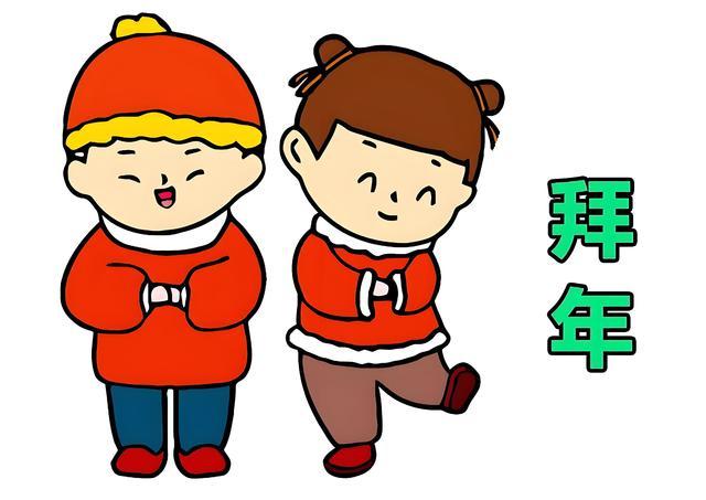 春节简笔画怎么画(图3)