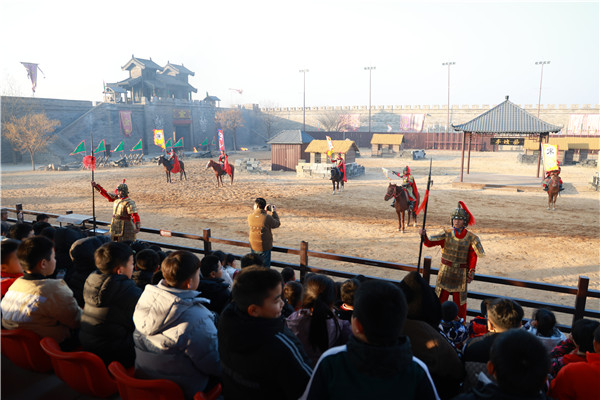 东平湖景区2025年研学旅行启动 学子共赏大宋风情(图3)