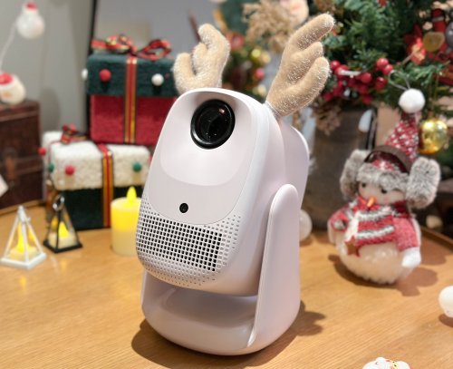 2026女生新年礼物天花板！大眼橙C3 Air深爱粉投影仪有面又实用(图3)