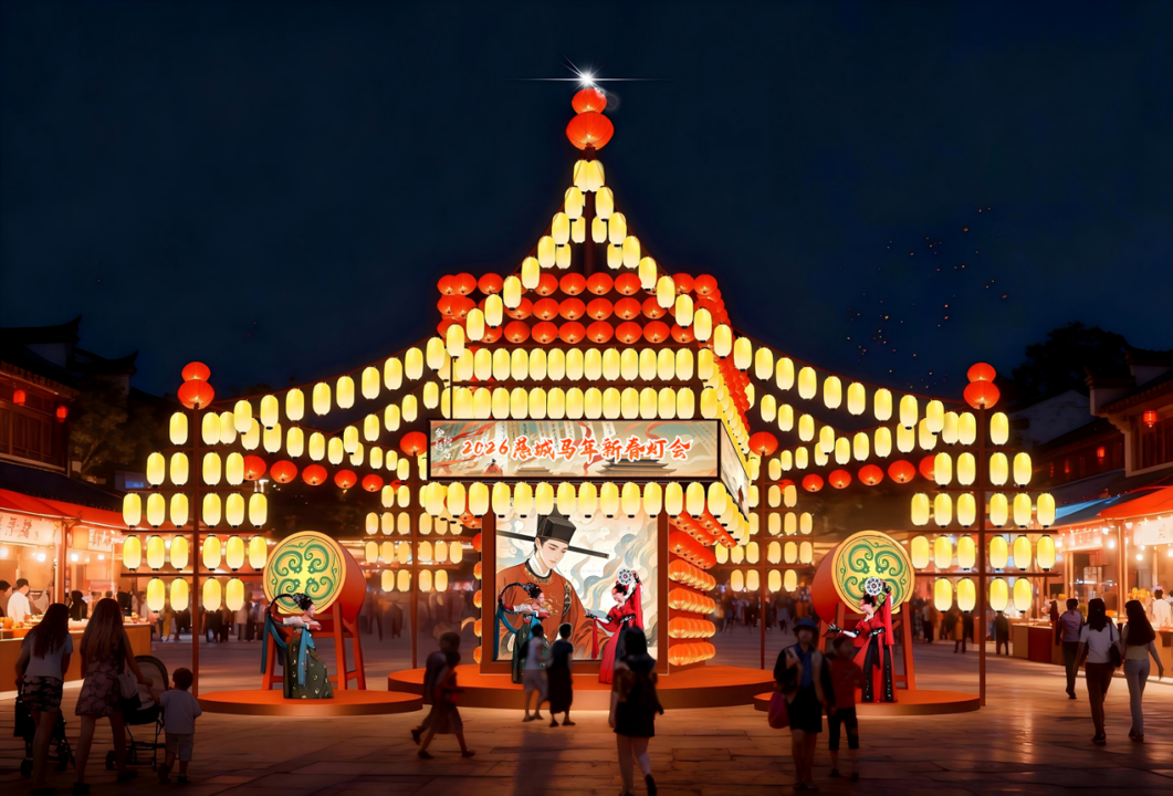 2026宁波慈城马年新春灯会2月11日启幕(图2)