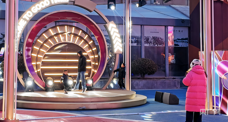 银川文化城焕新 满街年味迎新春(图3)