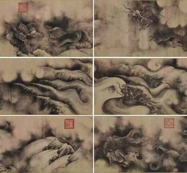 2017年艺术品市场趋势与展望傅抱石1954年作《云中君和大司命(图7)
