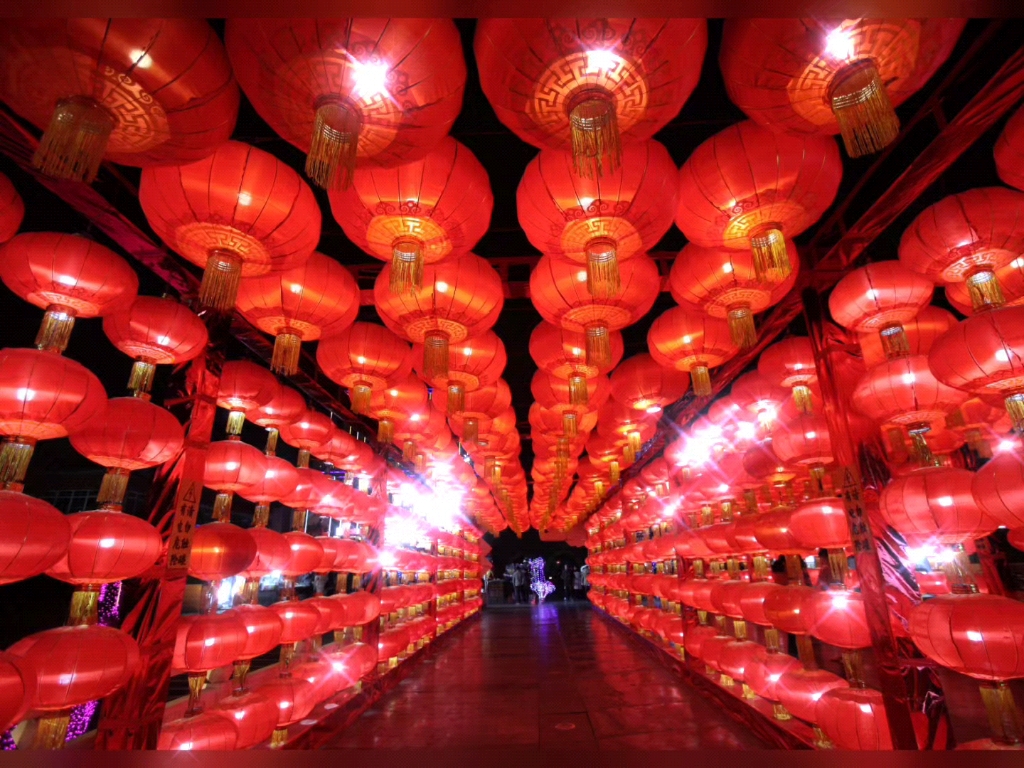 营造节日喜庆氛围荆州开展景观布置工作(图1)